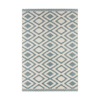 Modro-krémový venkovní koberec NORTHRUGS Isle, 180 x 280 cm