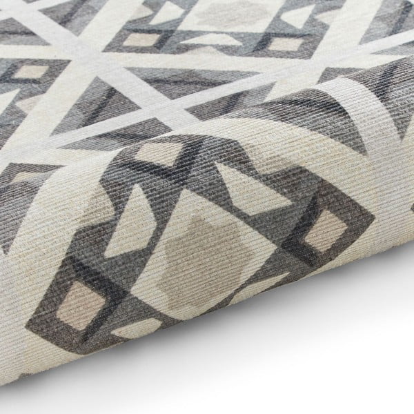 Šedý pratelný běhoun 61x170 cm Victoria Beige – Think Rugs-image-2