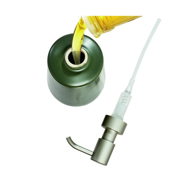 Zelený keramický dávkovač mýdla iDesign Eco Vanity-image-3