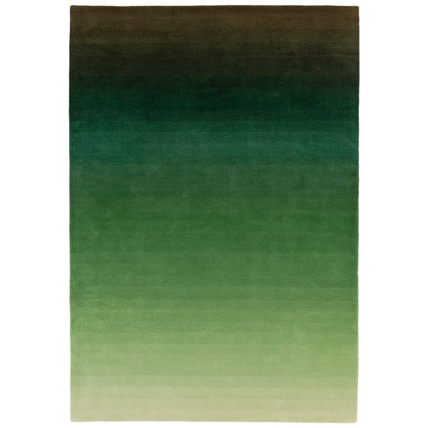 Zeleno-šedý koberec Asiatic Carpets Ombre, 200 x 290 cm
