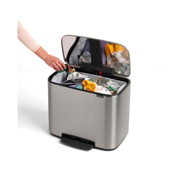 Nerezový odpadkový koš Brabantia, 36 l-image-2