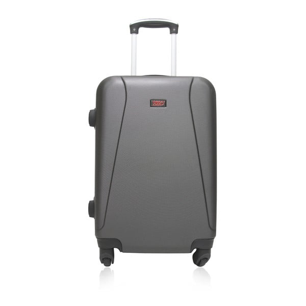 Tmavě šedý cestovní kufr na kolečkách Hero Lanzarote, 61 l