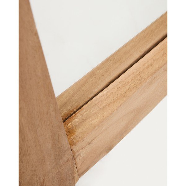 Nástěnné zrcadlo s dřevěným rámem 80x180 cm Maden – Kave Home-image-4