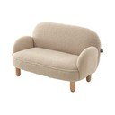 Béžová dětská pohovka z textilie bouclé 89 cm Rocky – Vipack