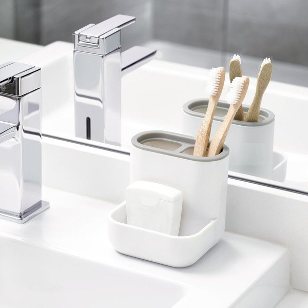 Bílý organizér na kosmetiku iDesign Cade-image-1