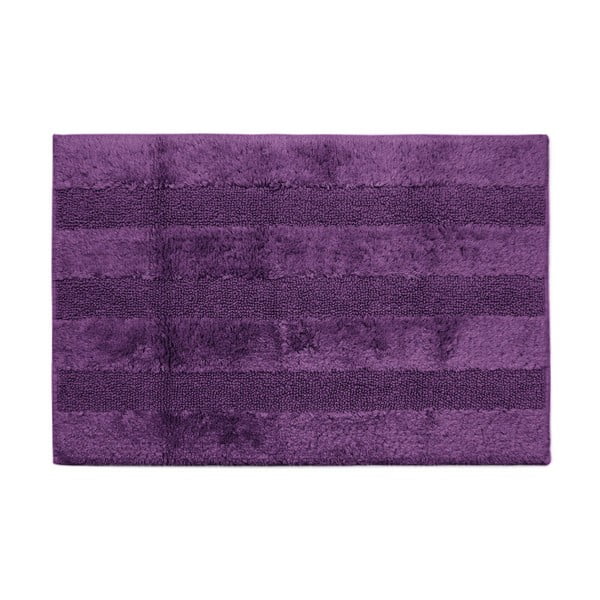 Tmavě fialová koupelnová předložka Jalouse Maison Tapis De Bain Violet, 60 x 90 cm