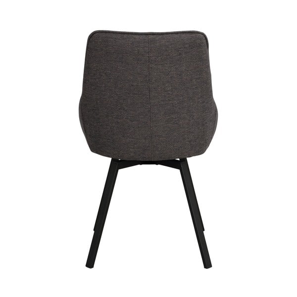 Šedá otočná židle Rowico Alison-image-3