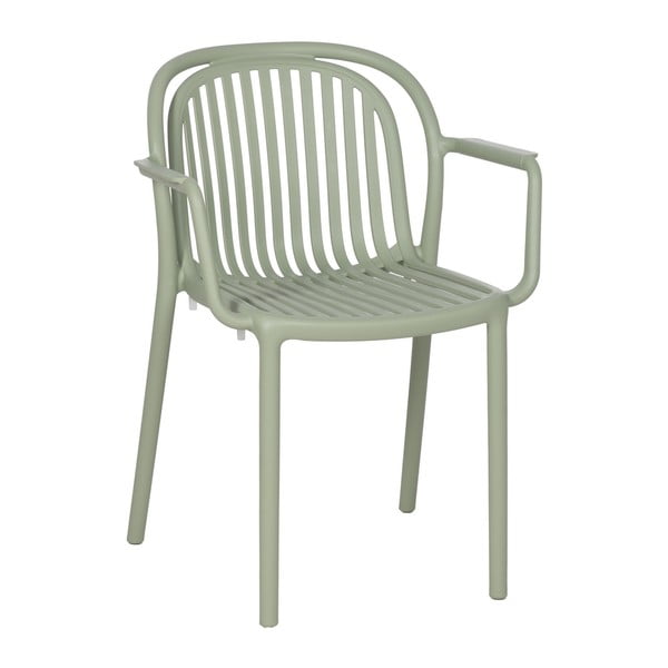 Zelená plastová jídelní židle Alia – Ixia