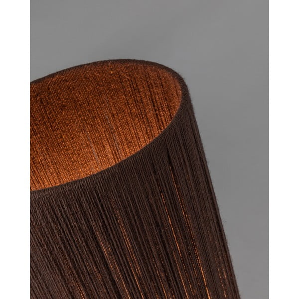 Stolní lampa v tmavě přírodní barvě z masivu akácie (výška 147 cm) Kor – Kave Home-image-3