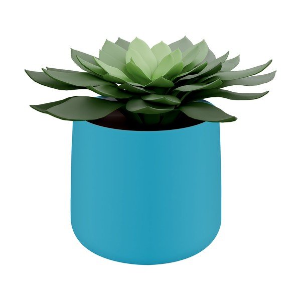 Modrý keramický květináč Leitz Cosy-image-2