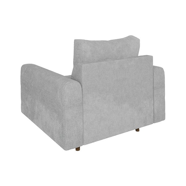 Světle šedé křeslo Ariella – Ropez-image-2