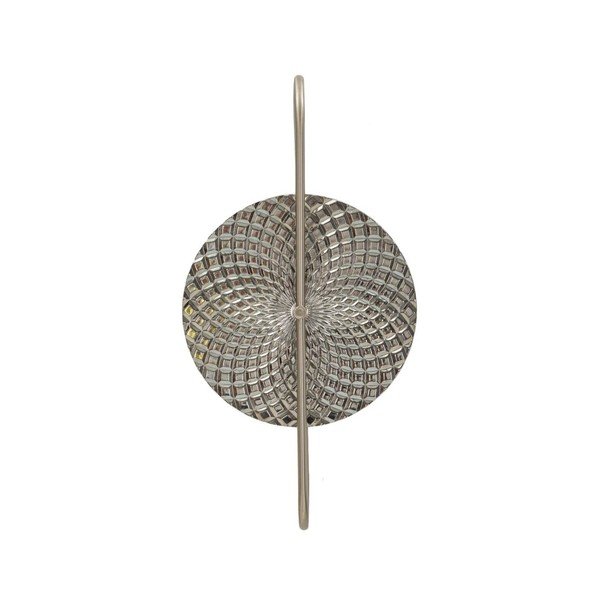 Kovové nástěnné svítidlo ve stříbrné barvě Silvery – Mauro Ferretti