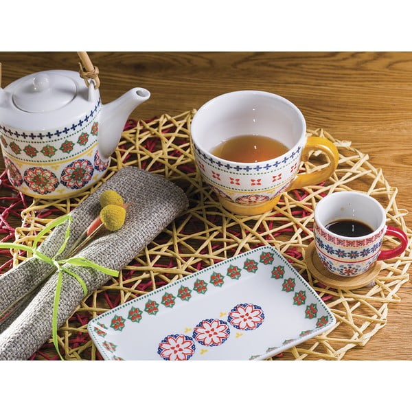 Porcelánový servírovací talíř Villa Altachira Gardeny, 20 x 12 cm-image-1