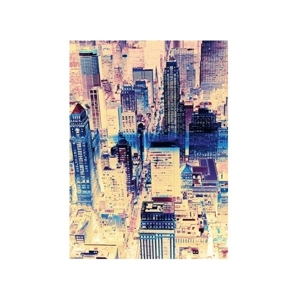 Obraz na plátně Pohled na město, 100x70 cm