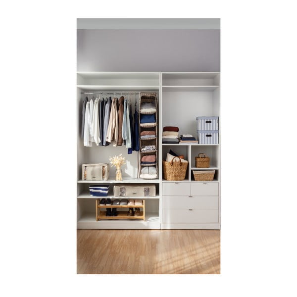 Kartonové úložné boxy s víkem v sadě 2 ks Stripes – Compactor-image-3