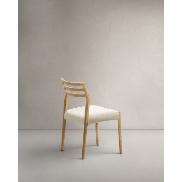 Béžová/v přírodní barvě jídelní židle z dubového dřeva Cudia – Kave Home-image-3