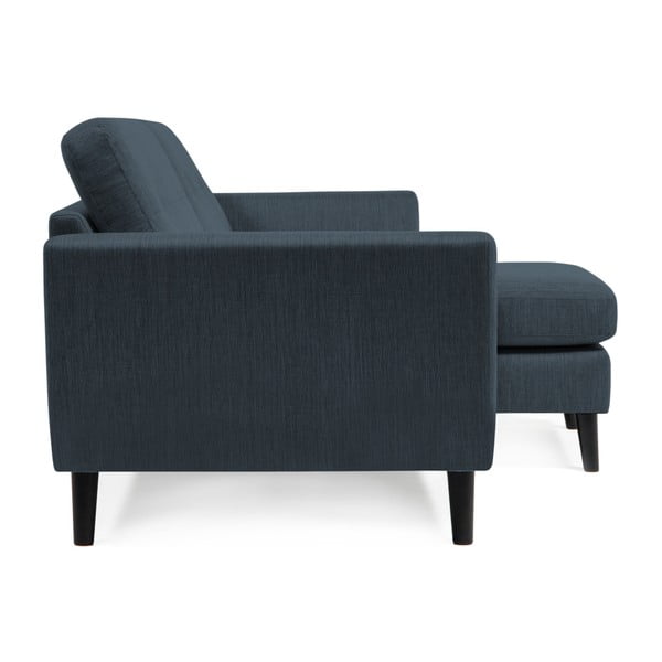 Tmavě modrá pohovka s lenoškou na pravé straně Vivonita Harlem-image-1