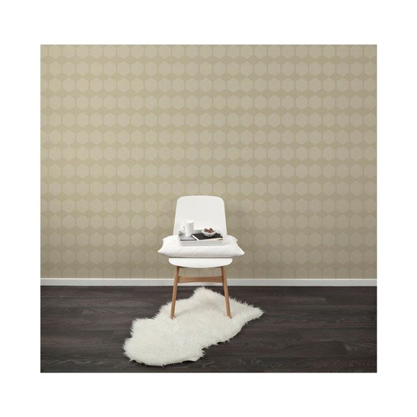 Tapeta Hexagrow Beige-image-1