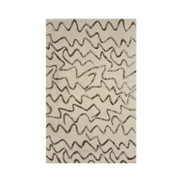 Ručně tkaný koberec Bakero Bella Cream, 153 x 244 cm