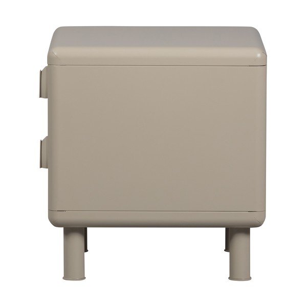 Béžový kovový noční stolek Rune – WOOOD-image-4