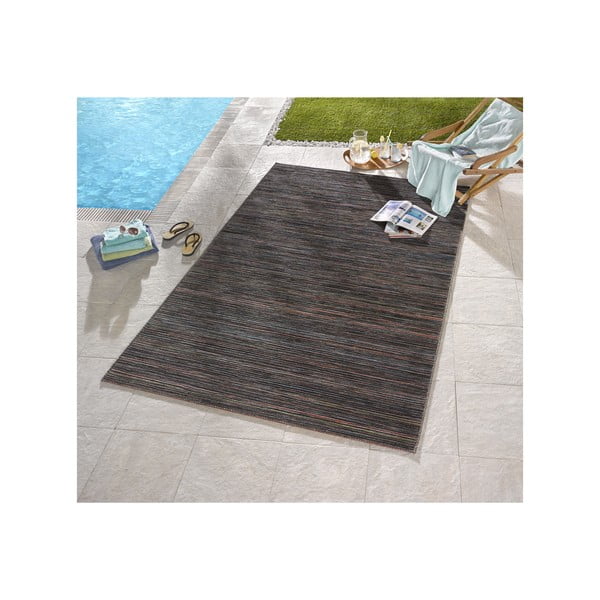 Tmavě hnědý koberec vhodný i na ven Lotus, 160 x 230 cm-image-3