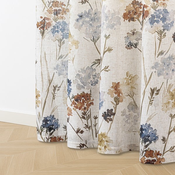 Krémový závěs 135x250 cm Flosi – Restilo-image-2