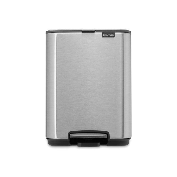 Nášlapný ocelový odpadkový koš v matně stříbrné barvě 4 l Bo – Brabantia-image-3