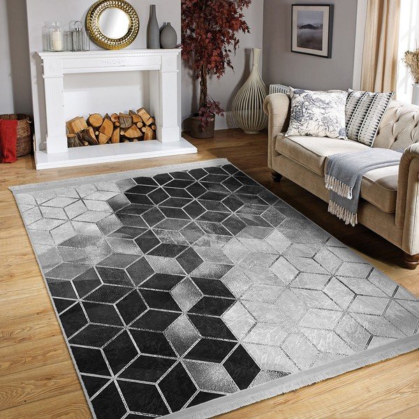 Šedý koberec 80x150 cm – Mila Home-image-1