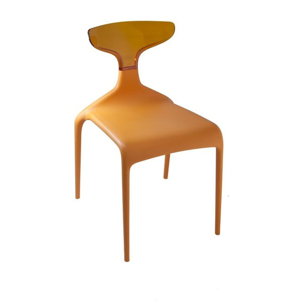 Židle Punk, oranžová