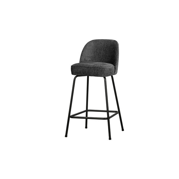 Světle modrá sametová barová židle (výška sedáku 64 cm) Vogue – WOOOD-image-1