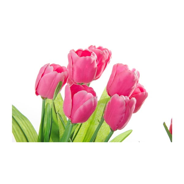 Sada 3 dekorací ve tvaru květiny Casa Selección Tulip-image-1