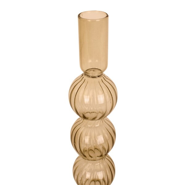 Světle hnědý skleněný svícen PT LIVING Bubbles-image-2