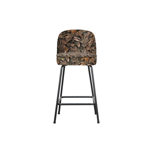 Barová židle s květinovým vzorem BePureHome Vogue Bouquet, výška 89 cm