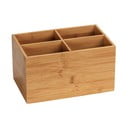 Bambusový koupelnový organizér se 4 přihrádkami Wenko Terra