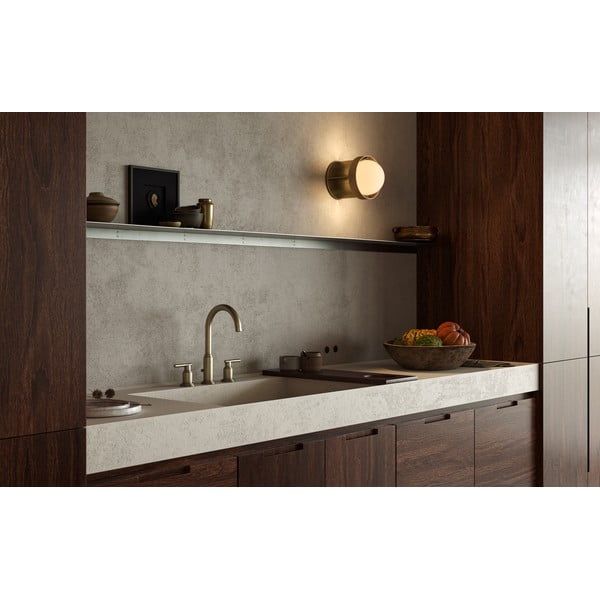 Stmívatelné nástěnné svítidlo ve zlaté barvě Loop – tala-image-1