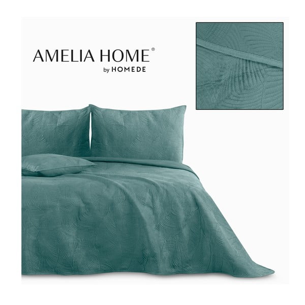 Přehoz v petrolejové barvě 240x260 cm Palsha – Restilo-image-4