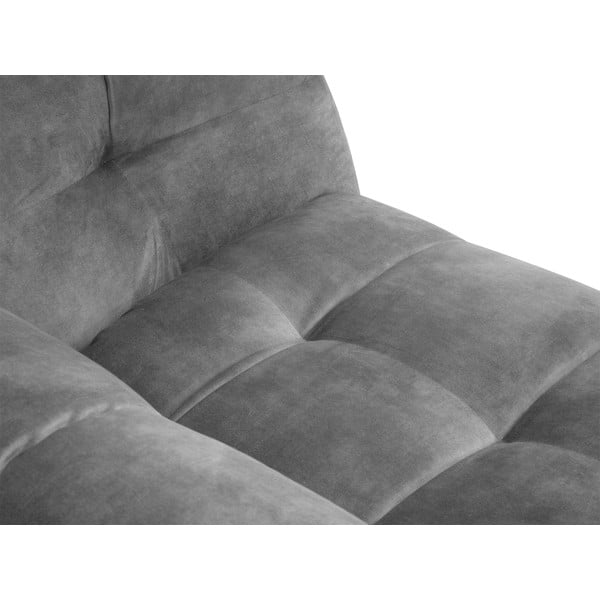 Šedá sametová pohovka Windsor & Co Sofas Vesta, 208 cm-image-1