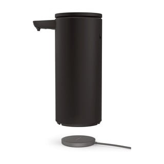Matně černý bezdotykový ocelový dávkovač mýdla 414 ml – simplehuman