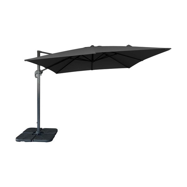 Černý slunečník ø 295 cm Baza – House Nordic