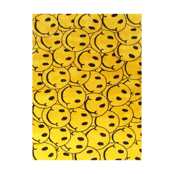 Vlněný koberec Smile, 122x183 cm