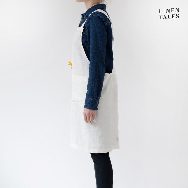 Lněná zástěra Crossback – Linen Tales-image-1