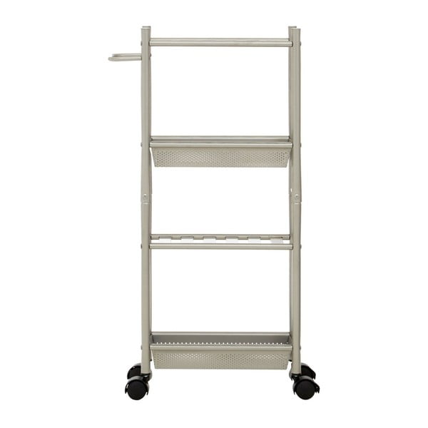 Kovový servírovací stolek na kolečkách 16x40 cm Dara – Premier Housewares-image-2