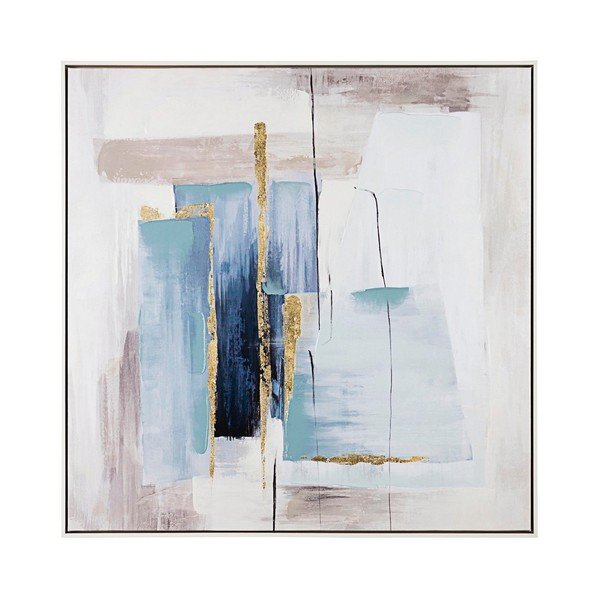 Ručně malovaný obraz s rámem/na plátně 88x88 cm Crown – Bizzotto