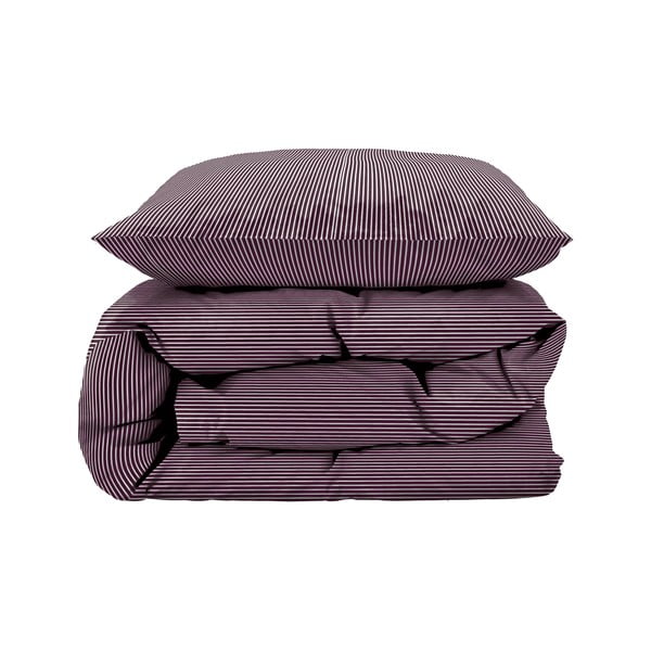 Fialové bavlněné povlečení na jednolůžko 140x200 cm Cheerful – Södahl-image-2