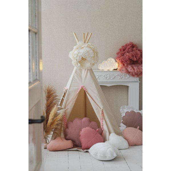 Dětský stan teepee Fluffy Pompoms – Moi Mili-image-3