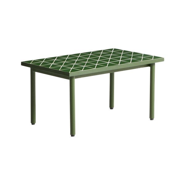 Zahradní stolek s keramickou deskou 51x81 cm Maurina – Kave Home