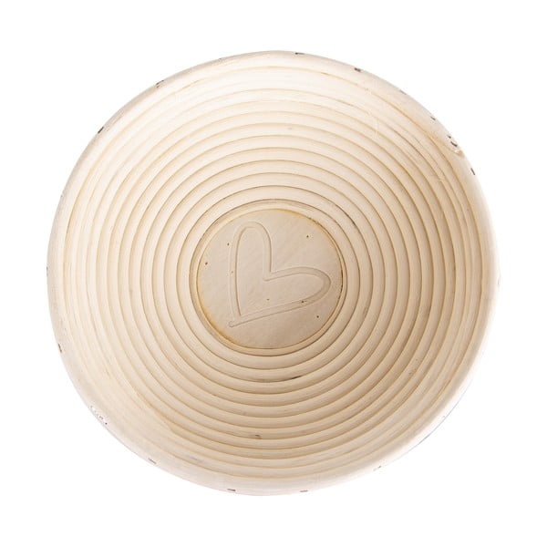 Ratanová ošatka na chleba Orion Srdce, ⌀ 21 cm-image-1