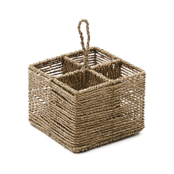 Stojan na kuchyňské náčiní z mořské trávy Tossa – Kave Home-image-2