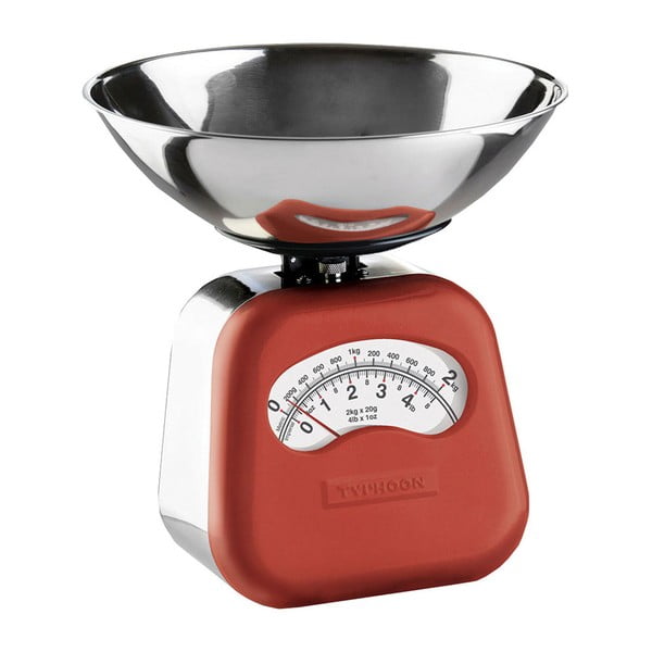 Kuchyňská váha Novo Scales, červená