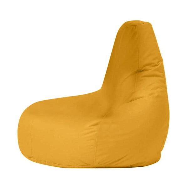 Žlutý sedací vak Drop – Floriane Garden